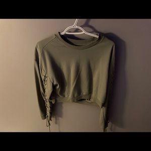 Bluenotes crop sweater